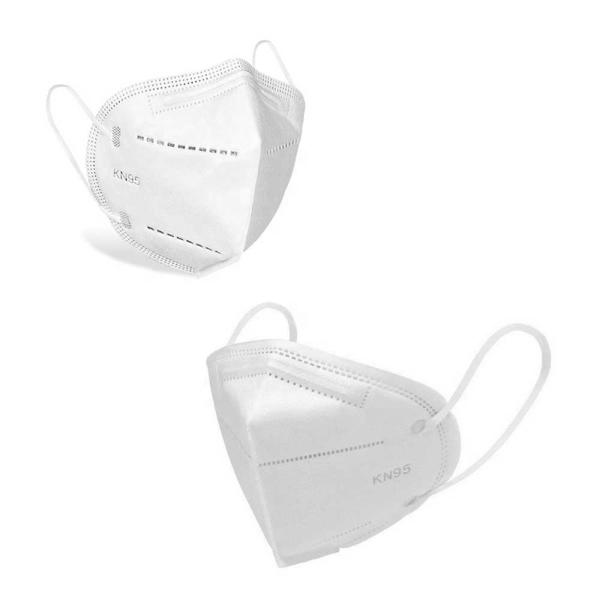 Quality Sanitary Foldable Ffp2 Mask With Elastic Straps / Adjustable Nose Clip wholesale
