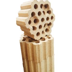 Cheap Al2O3 Checker High Alumina Refractory Bricks 40Mpa For Glass Furnace for sale