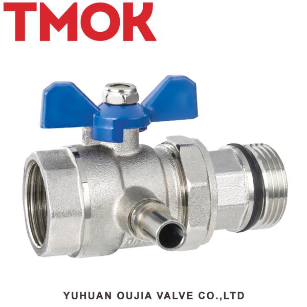 Chrome Plated Surface Polish Solenoid Ppr Double Union Ball Valve