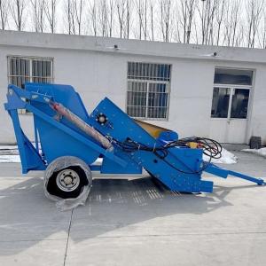 Heavy Duty Tractor Stone Picker Agricultural Machinery Blue 1.5m Working Width