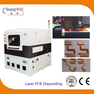 PCB FPC Laser Depaneling Machine two work tables offline stress-free PCB