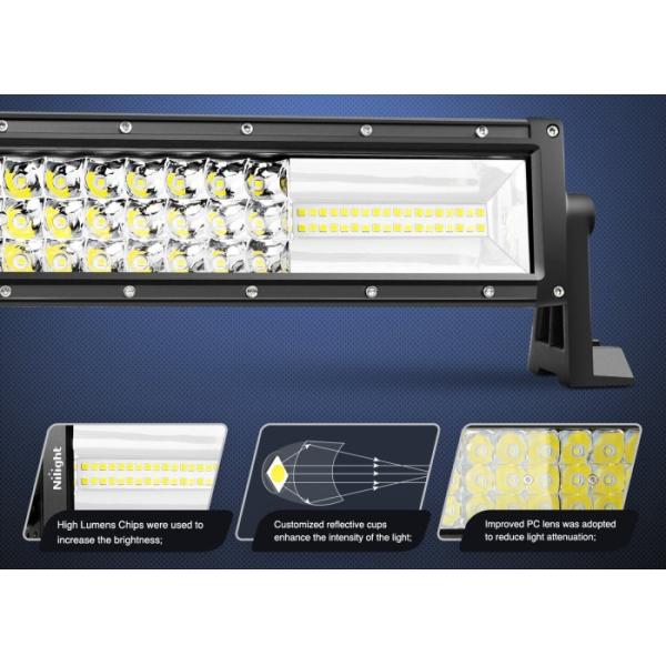 42 Inch 648 Watt Cree LED Light Bar High Power Low Power Consumption