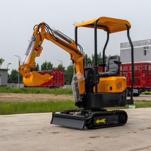 Cheap Hydraulic Transmission Mini 1.8 T Excavator Comfortable Operation for sale