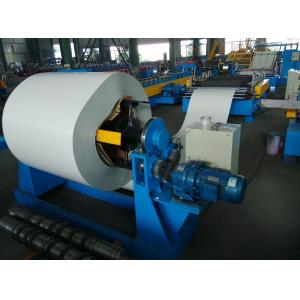 Hydraulic Tension Station Steel Slitting Line / Cut To Length Machine