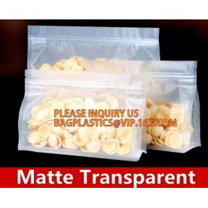 stand up custom zip lock tea paper bag with zipper, reusable snack sandwich