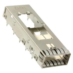 China 1888674-1 QSFP+ Cage 1x1 Port Press Fit Through Hole on sale