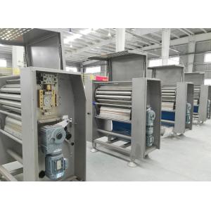 16000 pcs / hr Capacity Complete Pizza Dough Maker Machine With Tunnel Proffer