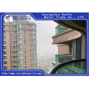 China Highrise House Balcony Grill , Invisible Balcony Protection Grill on sale