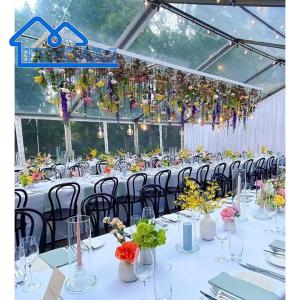 Custom Aluminium Clear Roof Transparent Outdoor Heavy Marquee Party Tents For