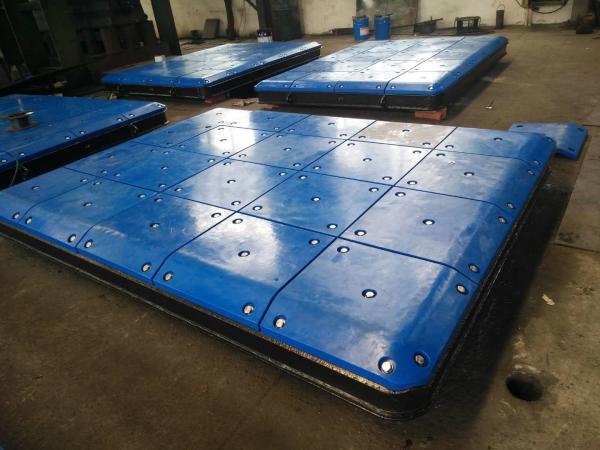 Quality Marine Fendering System Bumper Plate With PE Face Pads , Marine Panels wholesale