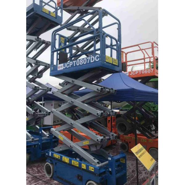 Quality Auto Brake System Electric Work Platform Lifts Working Height 7.8m Safety Load 230KG wholesale