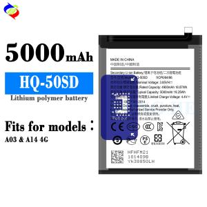 Stock HQ-50SD Mobile Phone Battery for Samsung A03 A035 2021 3.85V 5000mah