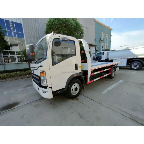 China Factory Customized Sinotruk HOWO 5 Ton 6Ton Recovery Truck Tow Truck Body Light Duty Flatbed Platform Tow Wrecker Truck