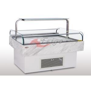 New Island Open Chiller - For Cheese - Sweet - Stainless Steel Shelf - 2 to 6