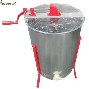 Cheap Metal Stands SS Honey Extractor Manual Honey Processing Machine 4 Frames for sale