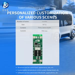 Customizable 3S 15A 3.2V BMS For Lithium Battery 18650 3s Bms Charger Protection