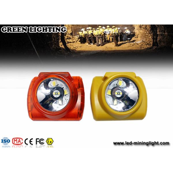 Quality Green Safety Cordless LED Mining Headlamp With 232LUM Strong Brightness wholesale