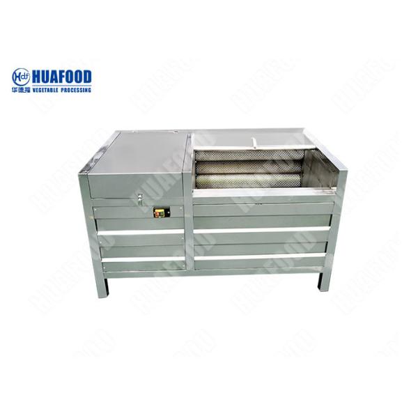 High Output Commercial Potato Peeler , Roofy Vegetable Ginger Turmeric Peeling