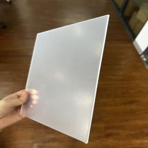 3mm White Frosted Clear Acrylic Sheet Acrylic Transparent Panel