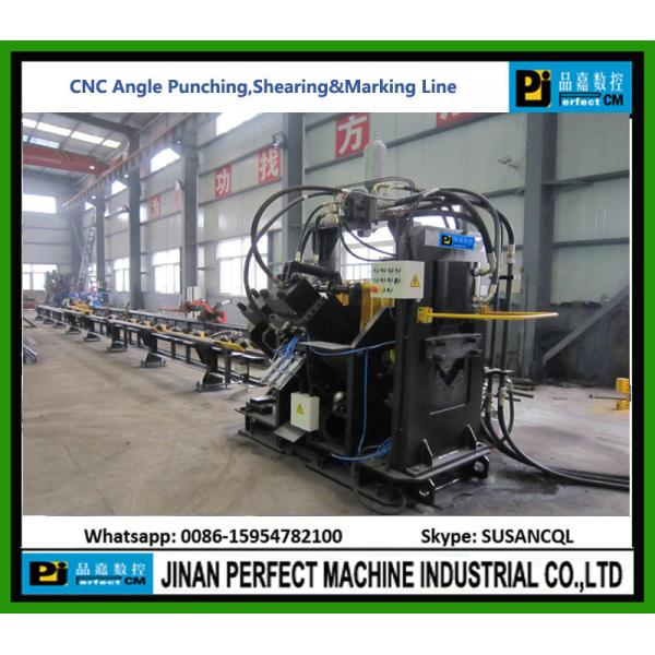 China Best Supplier for CNC Angle Punching Shearing and Marking Line Used in