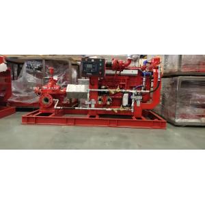 Firefighting Use With UL Approval Diesel Engine Drive Fire Pump With Split case