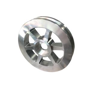 Polishing Machined Aluminum Wheels Turning Aluminum Cnc Machining Parts Service