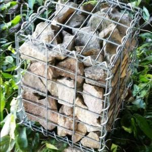 Cheap Galfan Landscaping Stone Decorative Gabion Planter Wall Welded Mesh for sale