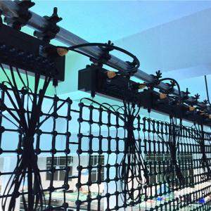 Creative LED Media Facade , Programmable LED Curtain Wide Application Scopes