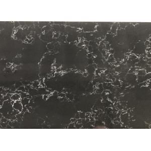 Anti Faded Carrara Quartz Stone Artificial Stone Worktop 6.5 Mohz Hardness