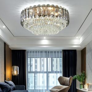 Luxury Led Ceiling Chandelier For Living Room Big Crystal Lamp ceiling light