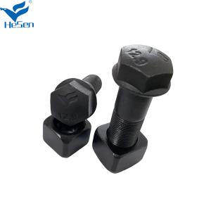 China Hitachi EX200 Track Bolts And Nuts Flange Type M18x56 on sale