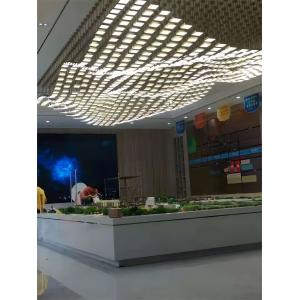 Modern LED Crystal Wave Large Foyer Chandelier Light Custom OEM ODM
