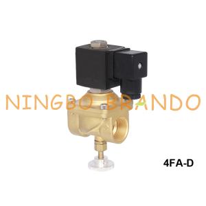 China Manual Override Natural Gas Solenoid Valve 1/2'' 3/4'' 1'' 110V 220V AC on sale