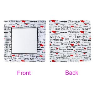 I Love You Polyester Sublimation Pillowcases Personalized Cushion