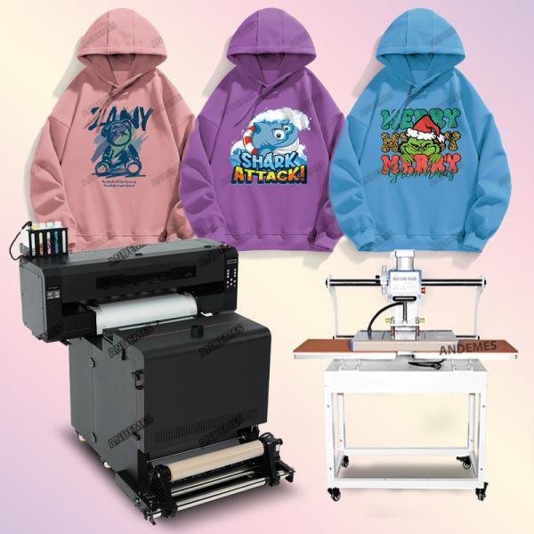 CE/UKCA/ROHS Certified 60cm DTF Printer with DTF White Ink and 1 Year Warranty