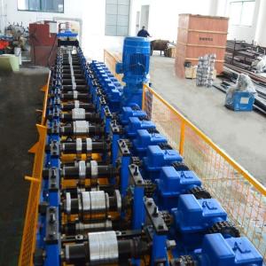 Gearbox Driven Slotted Strut Channel Roll Forming Machine 19 Stations