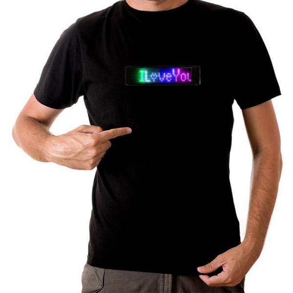 Quality Programmable LED Lighting T Shirt Customized For Party Festival wholesale