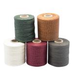 Single Color Flat Wax String 210D Nylon Waxed Thread for Sewing Polyester Thread