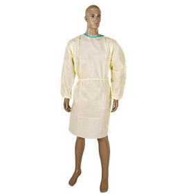 Quality SMMS Medical Protective Suit Sterile Disposable Operating Gowns Anti Bacteria wholesale