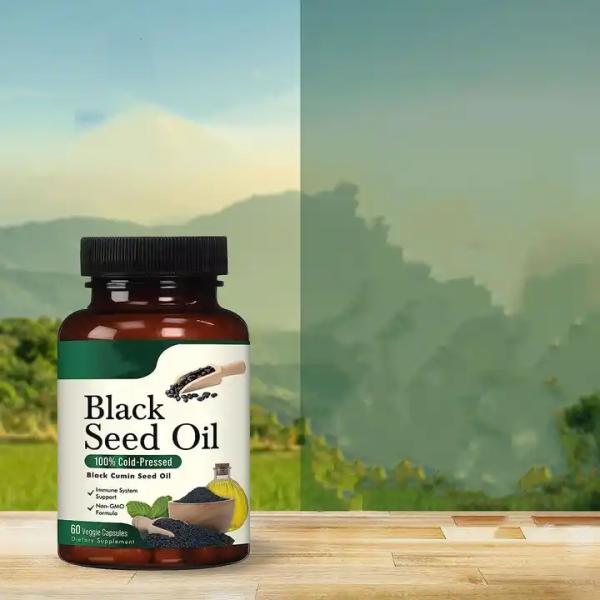 OEM/ODM Private Label Organic Boost Immunity vegetarian/vegetable/vegan/veggie black cumin seed oil softgels