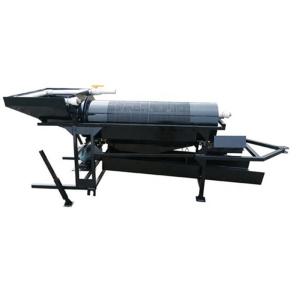 8mm Mesh Mini Trommel Screen Small Gold Wash Plant Belt Driven 10t/H