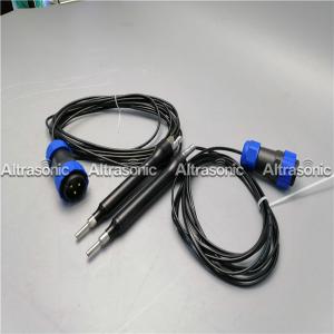 Black 2 PCs 100W High Frequency Ultrasound Transducer For Wire Embedding