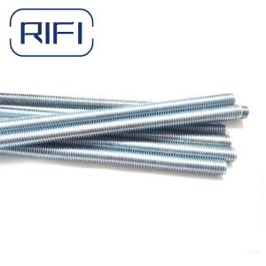 DIN976 Grade 4.8 Double End Carbon Steel Galvanized Full Thread Stud Bolt