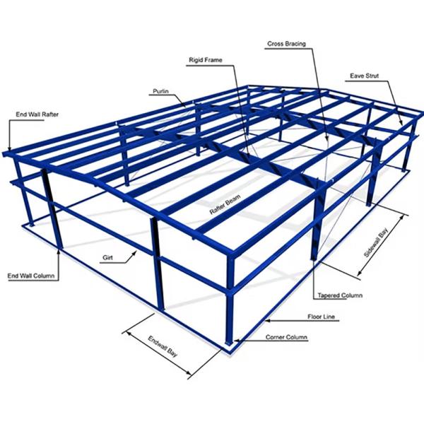 Fast Construction Steel Structure Storage Warehouse Building