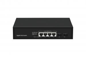 Cheap Customized Industrial Poe Switch 2 SFP 6 Port Gigabit Switch for sale