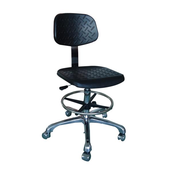 Adjustable PU Leather Chair ESD Safe Chairs For Clean Room Office