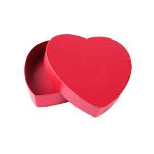 CMYK 19*19*3.8cm Chocolate Gift Packaging Boxes , Empty Heart Shaped Chocolate