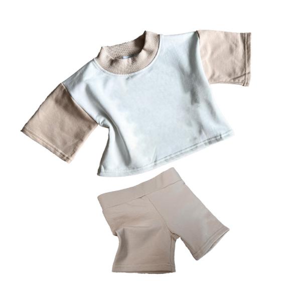 Quality Babies Custom Made T Shirts Kids Casual French Terry Fabric wholesale