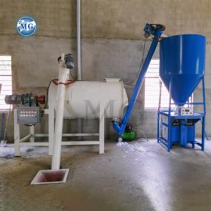 Simple Small Installation Area Dry Mortar Production Line Wall Putty Plaster
