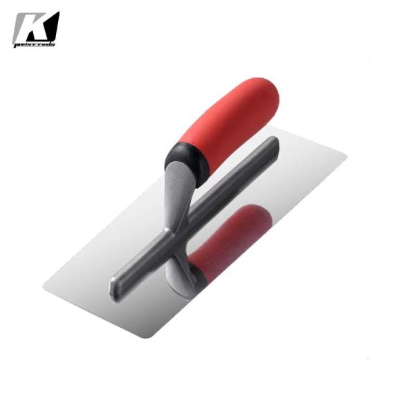 Sturdy Antiwear Stainless Plastering Trowel , Ergonomic Handle Polished Plaster